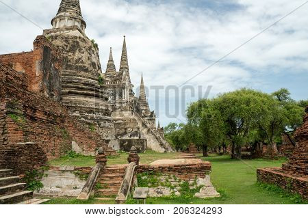 Visit to the second capital of Siams in Ayutthaya today's Thailand