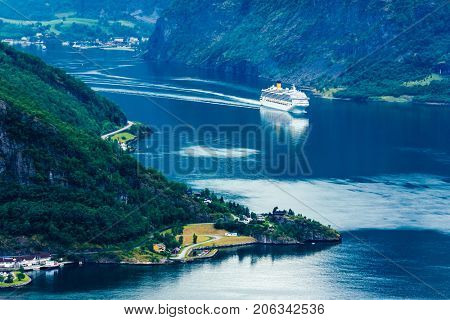 Breathtaking view of Sunnylvsfjorden fjord