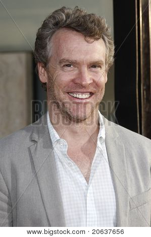 LOS ANGELES - 8 juni: Tate Donovan aankomen op de première van 'True Blood' gehouden op de Arclight Th