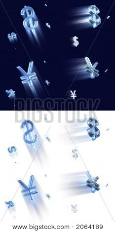 Monnaie de Flying dollar Yen