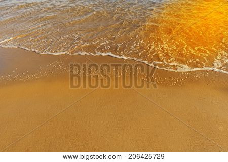 The Beach Of Ris In Noja, Cantabria