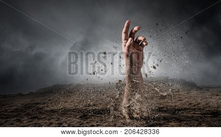 Buried alive but not broken