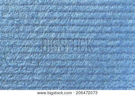 Texture Of Cellulose. Blue Cellulose