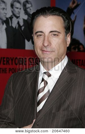 LOS ANGELES - APR 17: Andy Garcia på Lost City Premiere i Los Angeles, Californien på April 17,