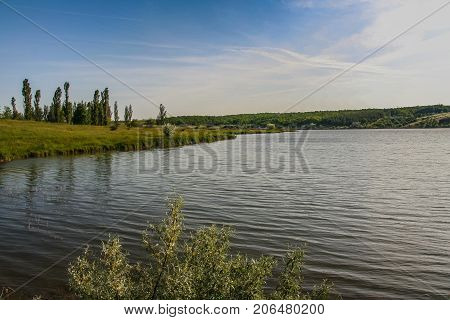 Ukrainian Steppe Near The Town Of Polohy