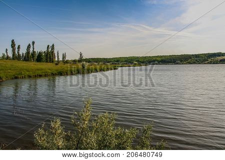 Ukrainian Steppe Near The Town Of Polohy