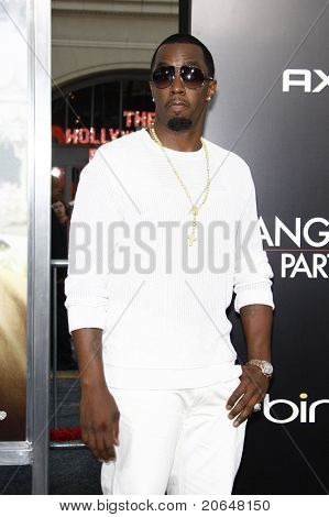 LOS ANGELES - MAY 19: Sean Combs at the premiere of 'The Hangover Part II' held at the Grauman's Chinese Theater in Los Angeles, CA on May 19, 2011.