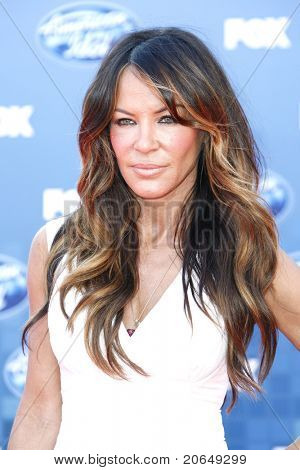 LOS ANGELES - 25 de maio: Robin Antin no final do American Idol no Nokia Theater em Los Angeles, C