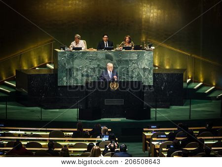 72Th Session Of The Un General Assembly In New York