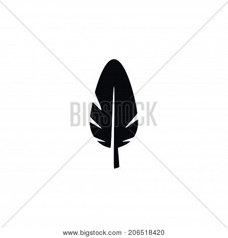 Nib Vector Element Can Be Used For Nib, Pen, Feather Design Concept.  Isolated Plume Icon.