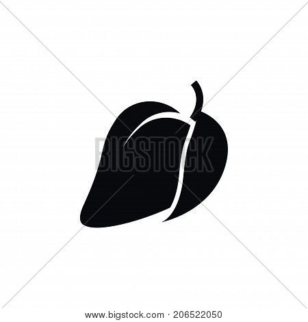 Mango  Vector Element Can Be Used For Fleshy, Mango, Tropical Design Concept.  Isolated Fleshy Icon.