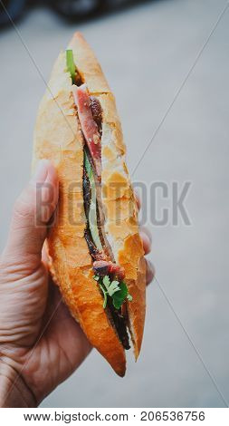 Banh Mi Phuong in Hoi An ancient town, Vietnam Bread