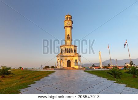 Chacha Tower on the city waterfront. Georgia. Batumi. Adjara