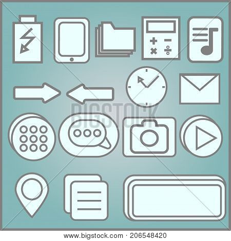 Quote, Asterisk Footnote Icons. Hashtag And Ampersand Symbols. Programming Logical Operator And Sign