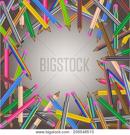Abstract Textured Polygonal Background. Vector Blurry Triangle Background Design.