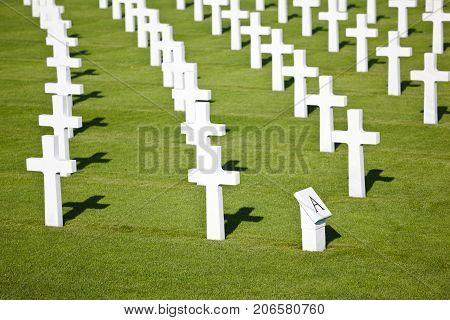 Military Cemetery Crosses