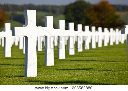 Military Cemetery Henri-chapelle, Belgium