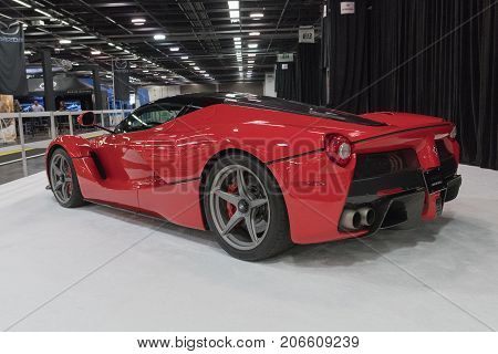 Ferrari Laferrari On Display