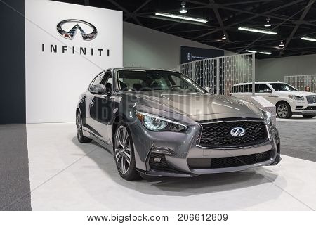 Infiniti Q50 S On Display