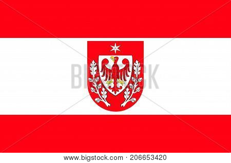Coat of arms of Teltow is a town in the Potsdam-Mittelmark district in Brandenburg Germany. Vector illustration from the 