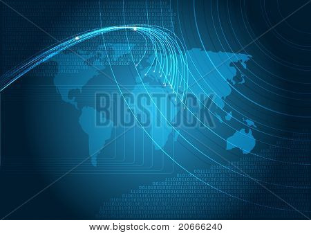 Technologie - Weltkarte
