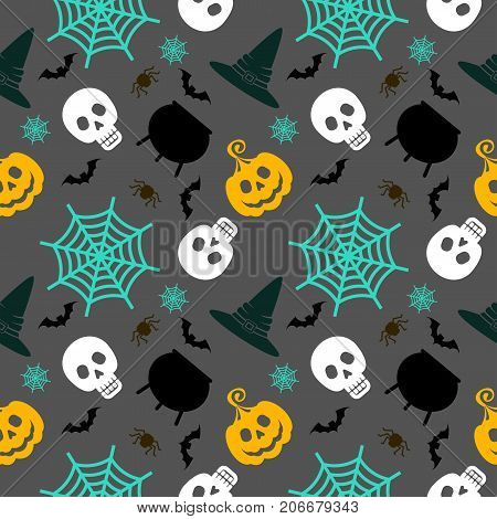 Halloween Seamless Pattern