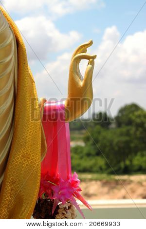 Postura di mano di Buddha