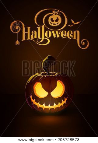 Jack-o-lantern Dark Scary Rag-doll