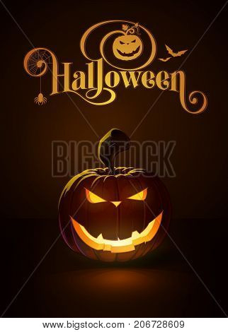 Jack-o-lantern Dark Evil Smile