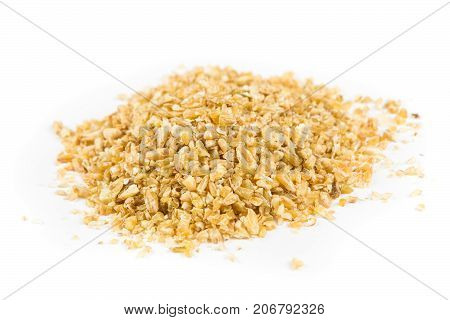 Freekeh Young Green Wheat Isolated On A White Background
