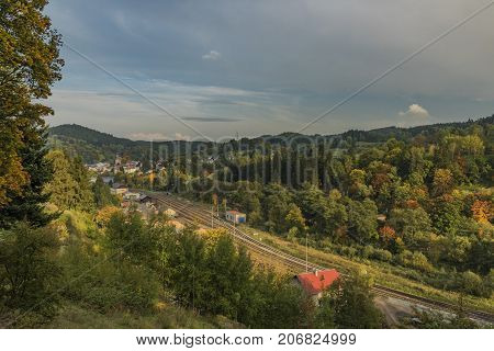 Becov Nad Teplou Town In West Bohemia