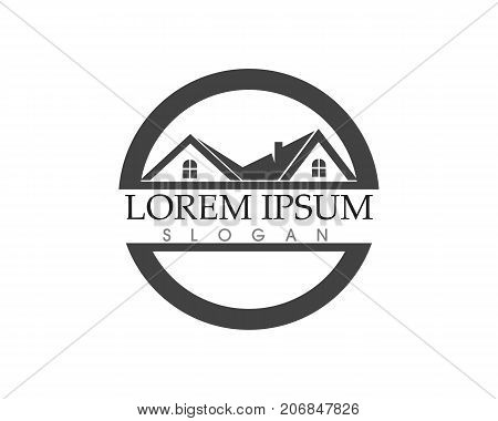 Real Estate And Home Buildings Logo Icons Template