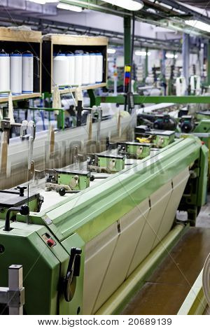 máquina de matéria têxtil