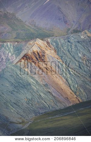 Mountain Mother Of The World And The  Jarlu Valley From The Pass Karatyurek. Altai Mountains