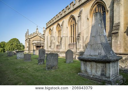 The old St. Andrews Church in Chippenham, Wiltshire, England UK