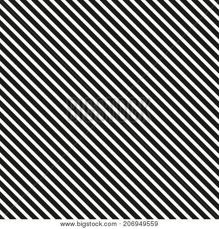 Diagonal lines pattern. Seamless lined background. Vector illustration.