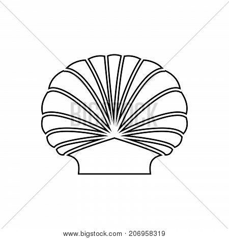 Shell It Is Black Icon .