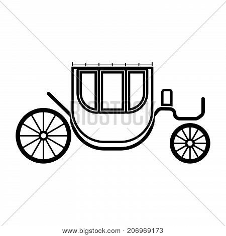 Carriage It Is Black Icon .
