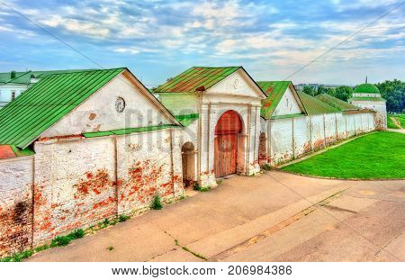 Transfiguration Monastery at the Ryazan Kremlin, the Golden Ring of Russia