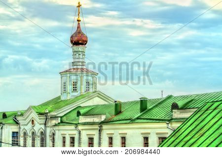 Transfiguration Monastery at the Ryazan Kremlin, the Golden Ring of Russia