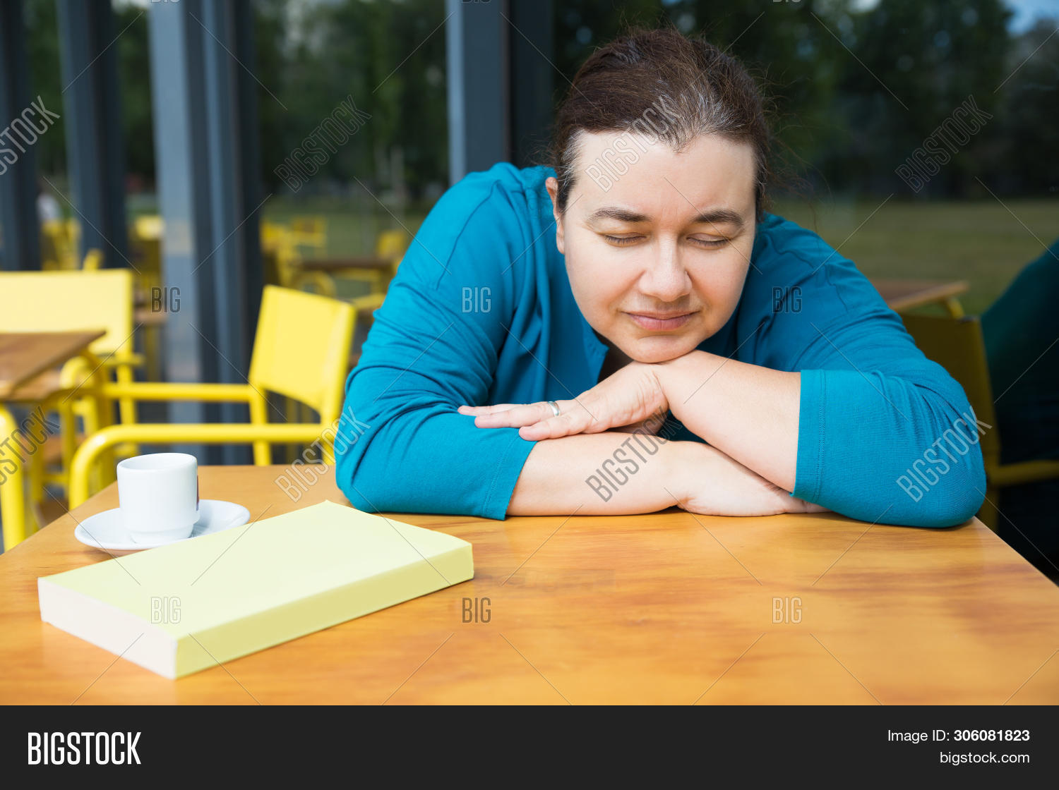 Woman Tired Reading Image & Photo (Free Trial) Bigstock