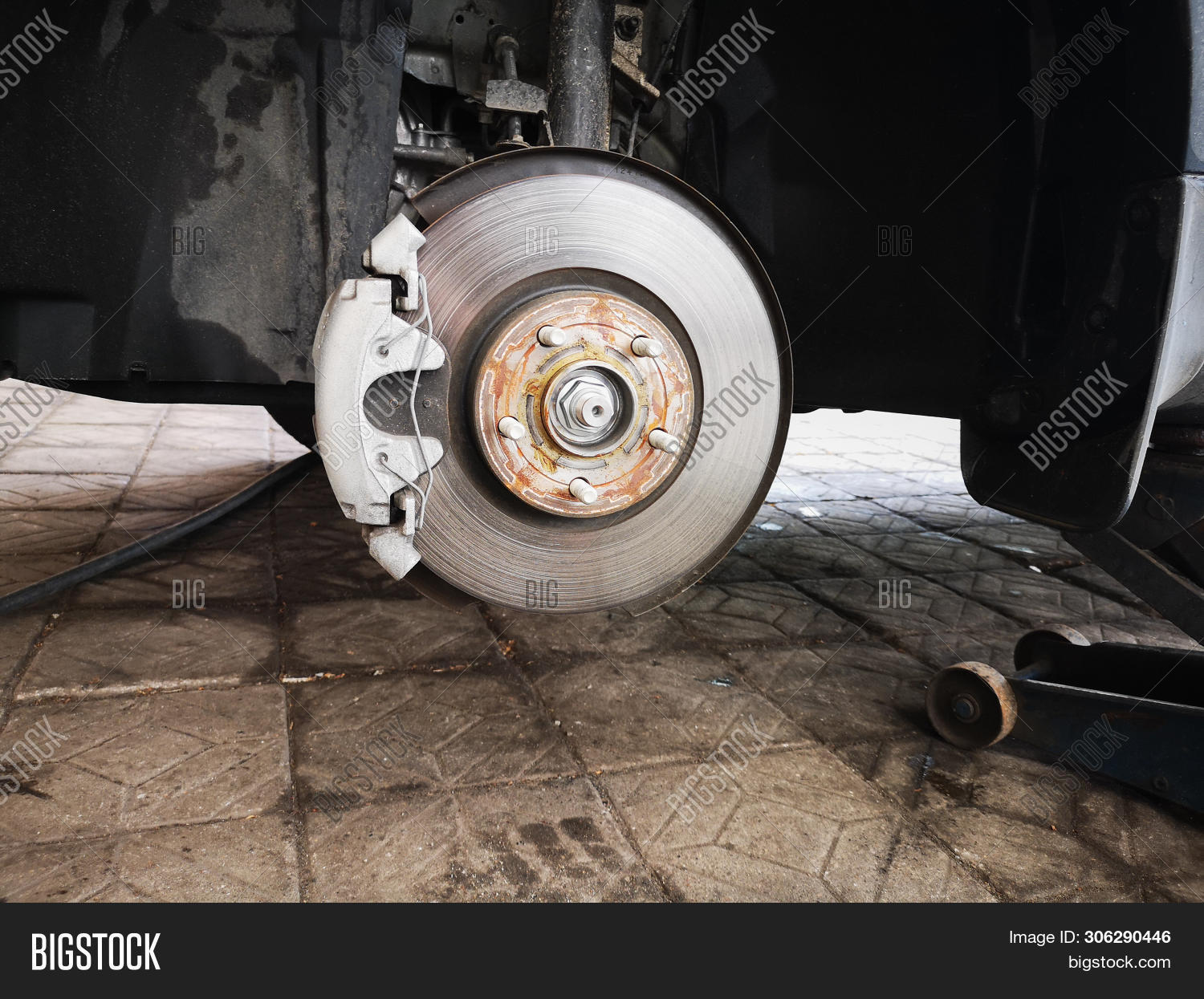 Disc Brake On Car Image & Photo (Free Trial) Bigstock