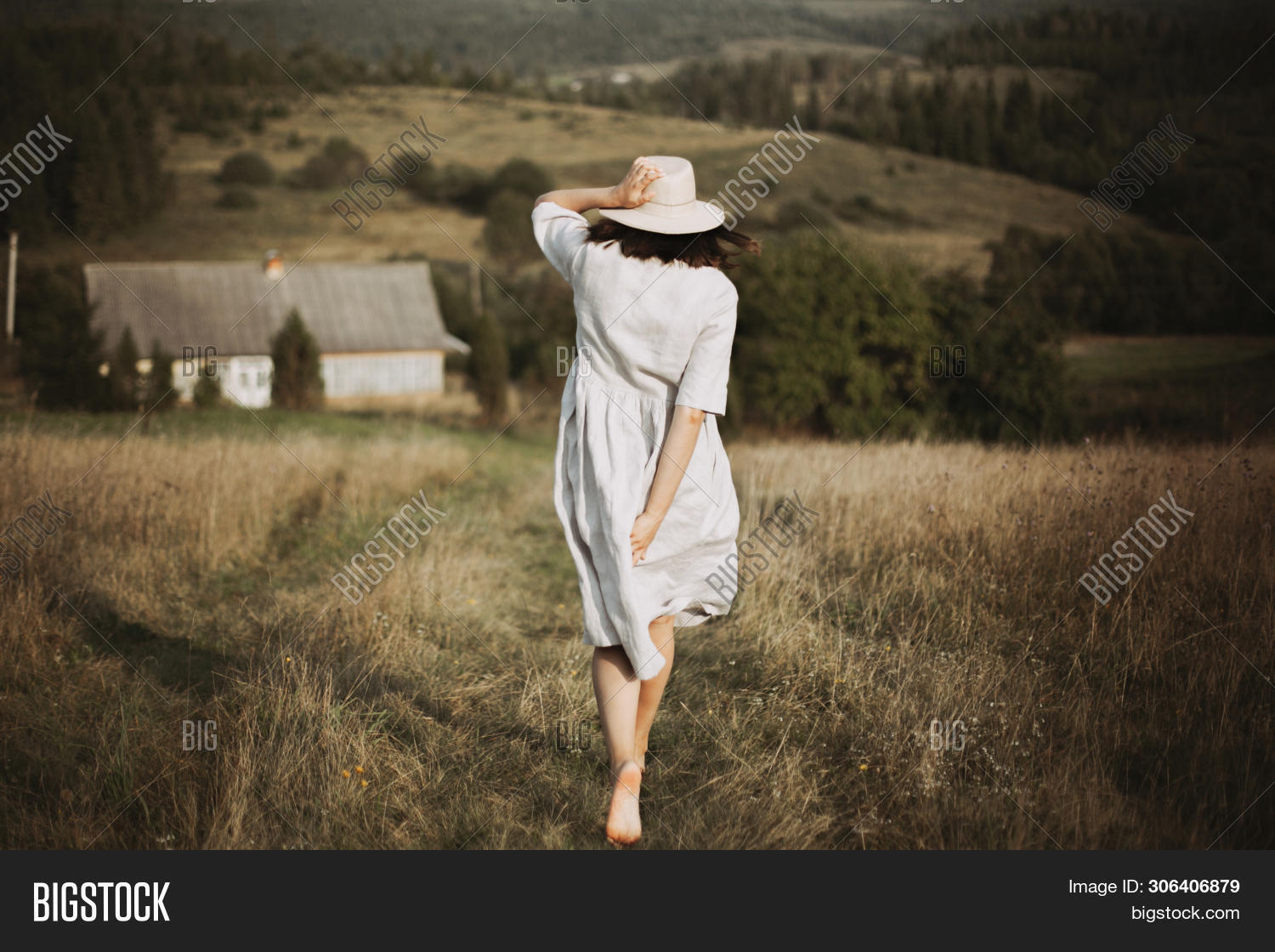 sunny girl linen dress