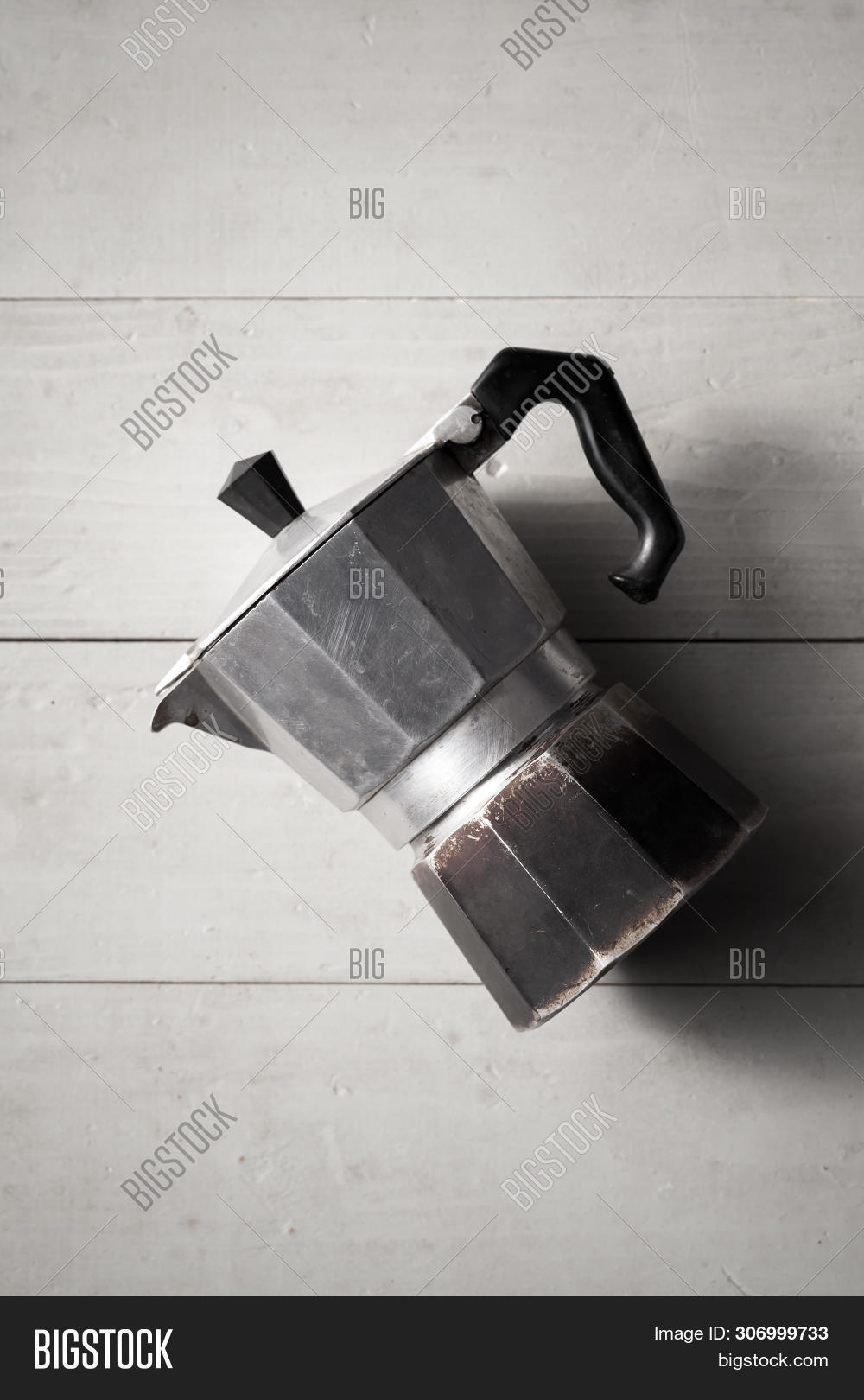Vintage Moka Pot Lay Image \u0026 Photo 