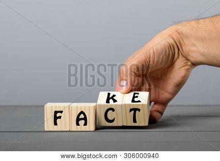 Fact Fake Concept, Image & Photo (Free Trial) | Bigstock