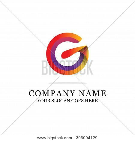 Awesome G Letter Logo - Modern Initial Vector For Gradient Color