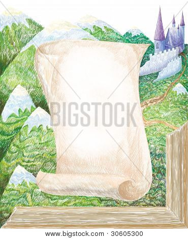 Illustrazione di arte barocca