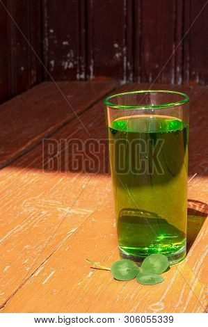 A Glass Of Green Beer For St. Patricks Day