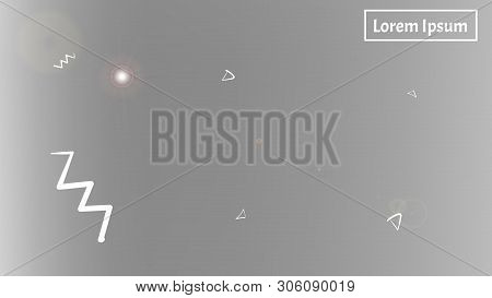 Cool Space Fantasy. Background Texture, Smoot. Funny Colorific Illustration.  White Neutral Backgrou