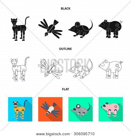 Vector Design Of Toy And Science Sign. Collection Of Toy And Toy Vector Icon For Stock.